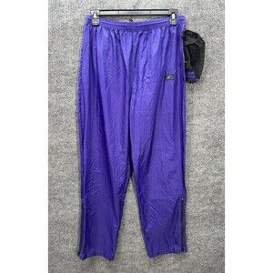 Vintage Helly Hansen Pants Mens XL Purple Blue Windbreaker Rain Shell Nylon NWOT